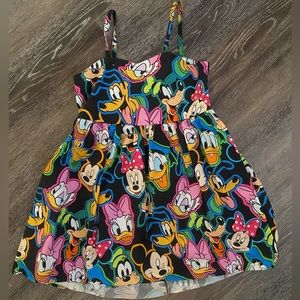 Disney Wild Rich kids tie back sun dress